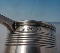 William Evans English Victorian Sterling Silver Child's Cup #22 4.8 ozt. (#5140)