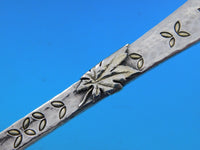 Lap Over Edge by Tiffany and Co Sterling Silver Salad Serving Set 2pc Gourd Leaf