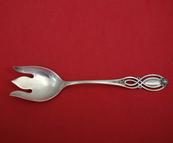 Chippendale Old by Alvin Sterling Silver Ice Cream Fork Original 5" Antique