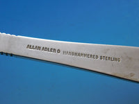 Swedish Modern by Allan Adler Sterling Silver Flatware Set Hammered 114 pcs