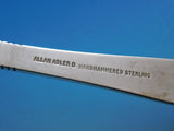 Swedish Modern by Allan Adler Sterling Silver Flatware Set Hammered 114 pcs