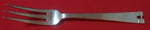 Allan Adler Hammered Sterling Silver Dinner Fork 3-Tine 7 1/2" Flatware Heirloom