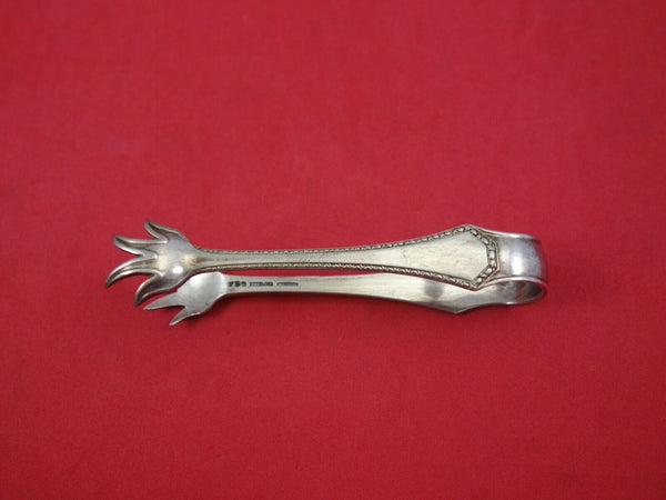 Copley by Reed and Barton Sterling Silver Sugar Tong 3 3/4" Serving