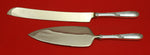 Sweetheart Rose by Lunt Sterling Silver Wedding Cake Set Server 2pc Custom HHWS