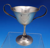 Mount Vernon Sterling Silver Trophy Cup with Handles Hammered #R34 (#8171)