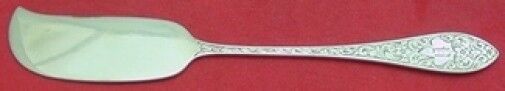Colonial B Engraved by Whiting Sterling Silver Butter Spreader FH 5 7./8"