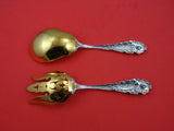 Love Disarmed by Reed and Barton Sterling Silver Salad Serving Set GW Old 8 1/4"