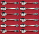 Grande Baroque by Wallace Sterling Silver Ice Cream Fork Custom Set of 12 pieces