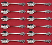 Grande Baroque by Wallace Sterling Silver Ice Cream Fork Custom Set of 12 pieces