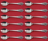 Grande Baroque by Wallace Sterling Silver Ice Cream Fork Custom Set of 12 pieces