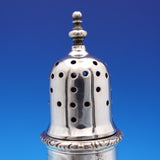 William and Mary by Lunt Sterling Silver Salt Pepper Shaker Set 2pc #744 (#0239)