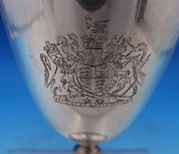 Courtman Silver English Estate Sterling Silver Wine Goblet Queen's Jubilee #7409