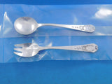 Madam Jumel by Whiting Sterling Silver Baby Child Set 2pc 4 3/4" Custom Made