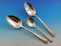 Damask Rose by Oneida Sterling Silver Flatware Set for 24 Service 188 pieces