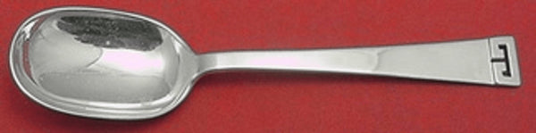 Chinese Key by Allan Adler Sterling Silver Place Soup Spoon 6 3/4" Flatware
