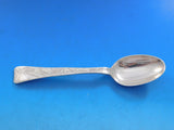 Lap Over Acid Etched by Tiffany Sterling Silver Place Soup Spoon Spider Web 7"