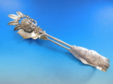 Brite-Cut by Unknown Sterling Silver Ice Tong 9 1/4" w/Fancy Cast Tines 1869