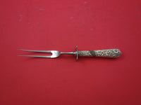 Radiant Rose by International Sterling Silver Steak Carving Fork 8 5/8"