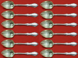 Fontana by Towle Sterling Silver Grapefruit Spoon Custom Set 12 pcs 6" Fluted