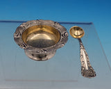 Wave Edge by Tiffany and Co Sterling Silver Salt Dip and Spoon Set GW (#9003)