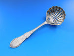 Dew Drop by Shiebler Sterling Silver Sugar Sifter Shell Bowl 7 1/8" Pierced Rare