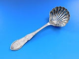 Dew Drop by Shiebler Sterling Silver Sugar Sifter Shell Bowl 7 1/8" Pierced Rare