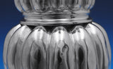 Bigelow and Kennard Sterling Silver Tea Caddy Handwrought Fluted #8 (#8851)
