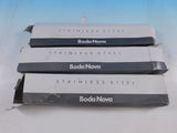 Ibis by Boda Nova Stainless Steel Flatware set 19 pcs Modern IN BOOK Modern