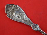 Medallion with Twist by Wood & Hughes Sterling Silver Place Soup Spoon 6 1/2"