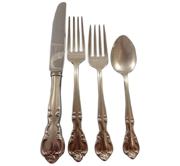 American Classic by Easterling Sterling Silver Flatware Set 8 Service 37 Pcs