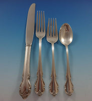 Breton Rose by International Sterling Silver Flatware Set 12 Service 72 Pieces