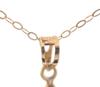 14k Yellow Gold Victorian Diamond Bow Lavaliere with Three Drops (#J6428)