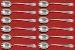 Fairfax by Durgin-Gorham Sterling Silver Ice Cream Dessert Fork Custom Set 12pcs