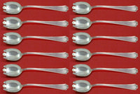 Fairfax by Durgin-Gorham Sterling Silver Ice Cream Dessert Fork Custom Set 12pcs