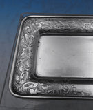 Old Maryland Engraved by Kirk Sterling Silver Business Card Tray #93 (#8847)
