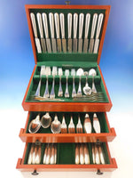 Consulat by Puiforcat France Silverplate Flatware Set Service 116 pcs Dinner