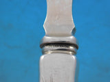 Lap Over Edge Acid Etched by Tiffany Sterling Melon Fork Knife Mushrooms 8 1/8"
