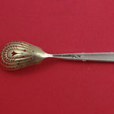 Vine by Tiffany Sterling Silver Olive Spoon & Fork GW Iris Motif IN TIFFANY BOOK