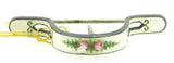 Sterling Posey Posy Corsage Scarf Pin with Enamel 1 3/4" c. 1920-40s (#J1275)