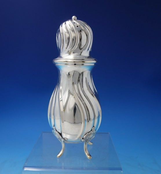 Swedish Sterling Silver Muffineer c.1940 7 1/2" Tall x 2" 8 ozt. (#5556)