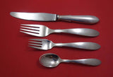 Stromlinie by A. Dragsted Danish Sterling Silver Regular Size Setting(s) 4pc