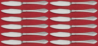 Continental by Georg Jensen Sterling Silver Fish Knife #062 FH Set of 12 8 1/4"