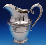 Rose Point by Wallace Sterling Silver Water Pitcher #4640-9 9 1/2" Tall (#7941)