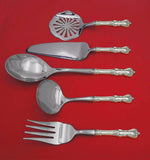Marlborough by Reed and Barton Sterling Silver Thanksgiving Set 5pc HH WS Custom
