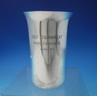 Kirk Sterling Silver Drinking Cup with Golf Tournament Inscription #228 (#5771)