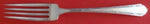 Chased Diana by Towle Sterling Silver Regular Fork 7 3/8"