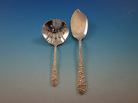 Bridal Bouquet by Alvin Sterling Silver Flatware Set for 8 Service 50 pieces