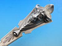 Bull by George Sharp Sterling Silver Soup Ladle Gold washed 12 1/2" Serving