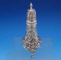 Repousse by Kirk Sterling Silver Salt Shaker 5" x 2" 3.5 ozt." (#7956) Heirloom