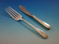 Early American Plain by Lunt Sterling Silver Flatware Set for 8 Service 40 pcs